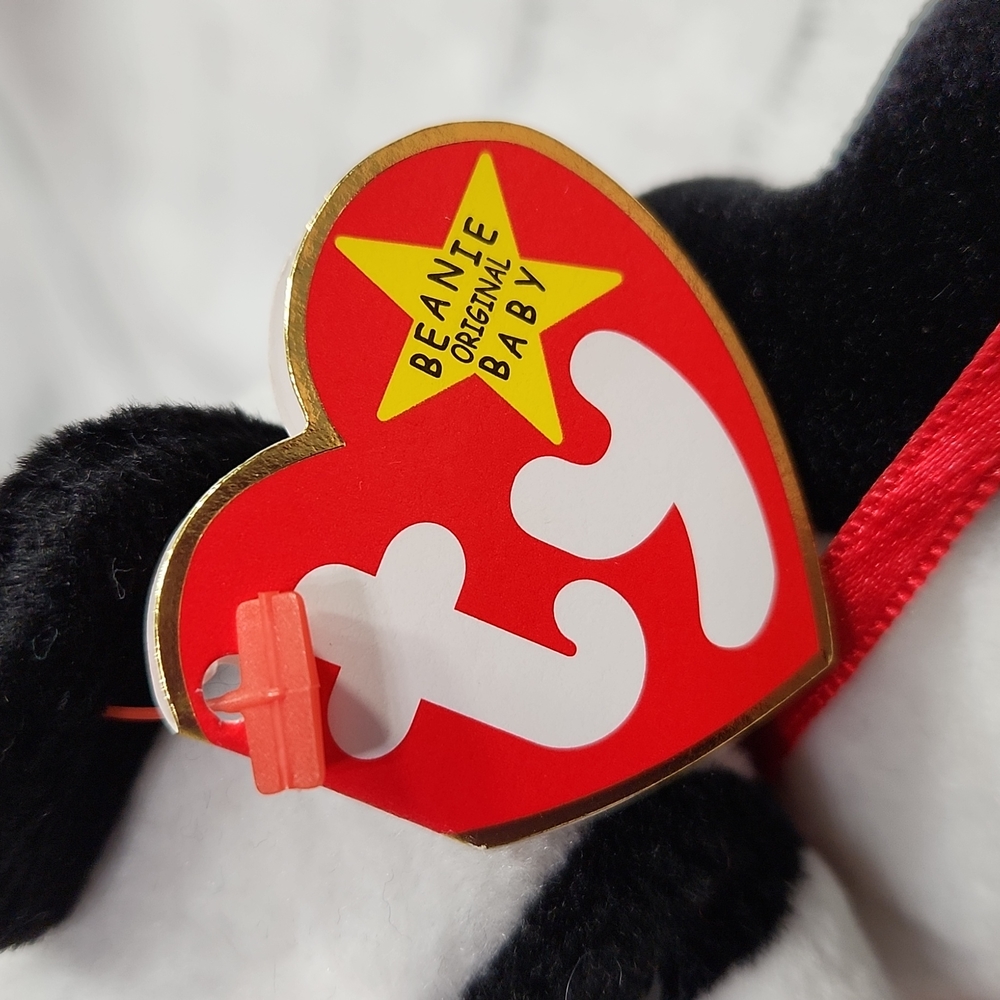 Vintage Ty Beanie Baby "Fortune" Panda Bear 1998 P.E. Pellets - Picture 9 of 12